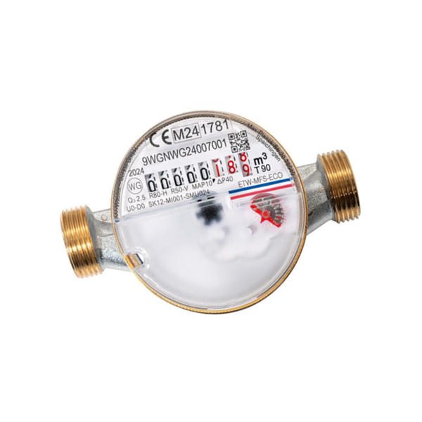 Kalt und Warmwasserzähler ECO QN 2,5 130mm - DN20