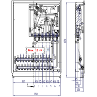 EvoFlat Wohnungsstation 4.0 M4 - 25,2 l/min