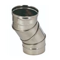 Kaminbogen verstellbar 0 - 90°  DN 130 - EW