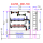 AME Messstation mit FBH Verteiler und Differenzdruckregler - 6 Kreise