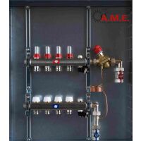 AME Verteilerstation mit FBH Verteiler und Regelventil -...